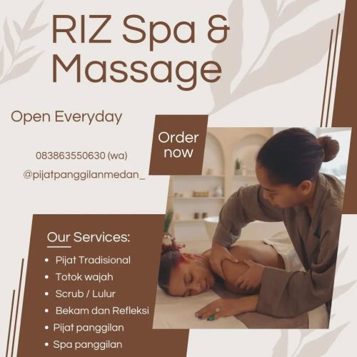 Pijat Panggilan medan riz spa massage